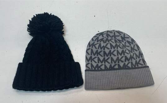 Michael Kors Multi Assorted Bundle Set Of 2 Beanie Hats One Size image number 2