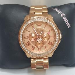 Juicy Couture Pedigree 42mm Copper Roman 3ATM WR Stainless Steel Women's Watch alternative image