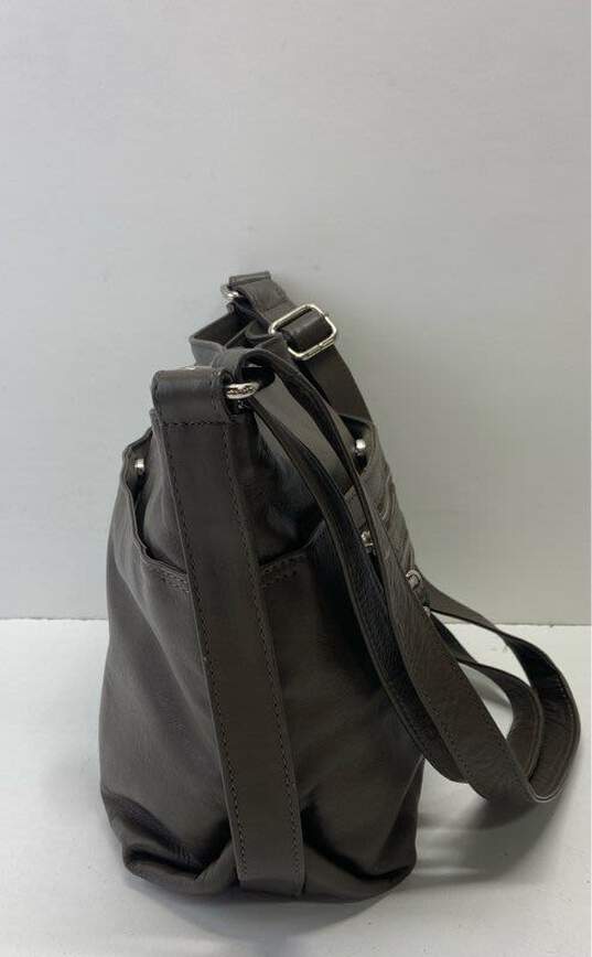 Great American Leatherworks Shoulder Zip Tote Bag image number 4