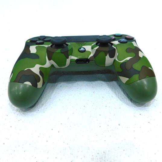 Dual Shock 4 Wireless Controller Green Camouflage Sony PlayStation 4 PS4 Loose image number 2