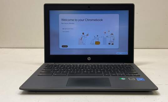 HP Chromebook 11 G8 EE Gray 11.6" Intel Celeron Chrome OS image number 1