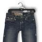 NWT Big Star Womens Flared Jeans Pant Denim Sweet Ultra Low-Rise Blue Size 25R image number 3