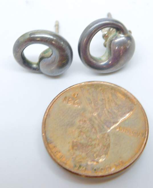 925 Tiffany & Co Eternal Circle Earrings 5.7g image number 6