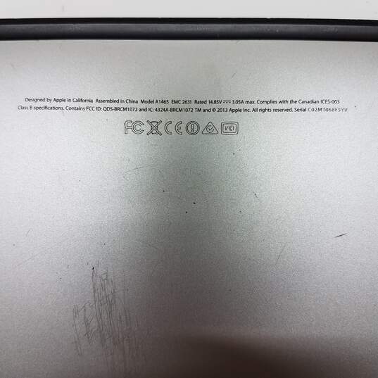 2013 Apple MacBook Air 11" Laptop Intel i5-4250U CPU 4GBB RAM 128GB SSD image number 7