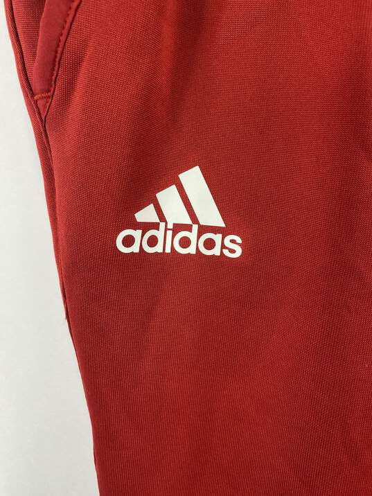Adidas Men Red Jogger Sweat Pants 2XL NWT image number 5