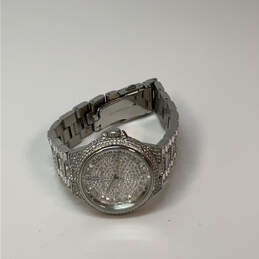 Designer Michael Kors MK-5947 Silver-Tone Round Dial Analog Wristwatch alternative image