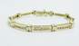 14K Yellow Gold 1.56 CTTW Diamond Tennis Bracelet 11.5g image number 3