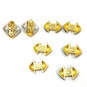 Designer Joan Rivers Gold-Tone Rhinestone Interchangeable Clip-On Earrings image number 1