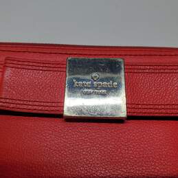 Kate Spade NY Wallet Red Zip Wristlet Continental Layton Primrose Hill Geranium alternative image