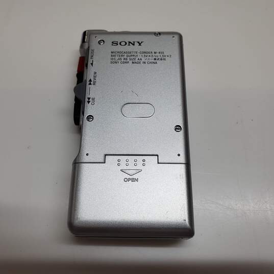 SONY Microcassette Handheld Voice Recorder- Untested, For Parts/Repair image number 2