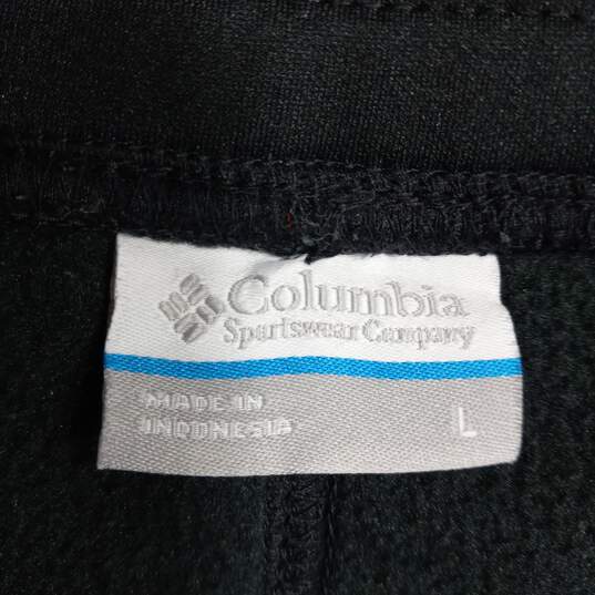 Columbia Women's Black Wide Leg Fleece Pants Size L image number 3