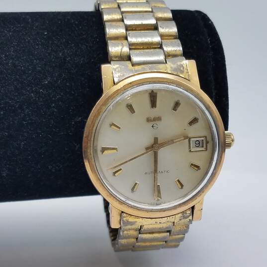 Elgin Swiss 38mm Vintage Automatic Wristwatch 76g image number 1