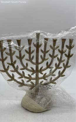 Jewish Menorah Candle Holder alternative image