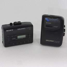 Sony Walkman WM-FX101 & Walkman AVLS WM-FX28 Portable AM/FM Cassette Players