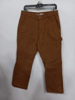 Carhartt Brown Cargo Work Pants Size 32X30