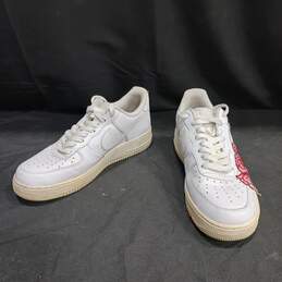 Nike AF1 Custom Roses Men's Sneakers Size 9