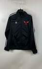 Adidas Mens Black Chicago Bulls Basketball-NBA Full Zip Track Jacket Size Large image number 1