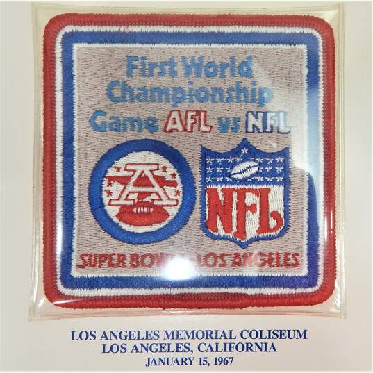 Willabee & Ward 1967 Super Bowl 1 Patch Green Bay Vs Kansas City image number 4