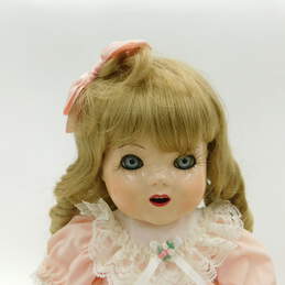 Vintage Reproduction Doll W/ Stand Signed By Artist alternative image