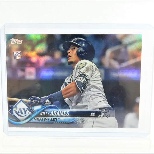 2018 Willy Adames Topps Rookie TB Rays image number 2