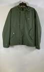 Lacoste Mens Green Long Sleeve Hooded Full Zip Windbreaker Jacket Size Medium image number 1