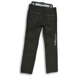 NWT Michael Michael Kors Mens Black 5-Pocket Design Straight Leg Jeans Size 12 alternative image