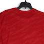 Fanatics Mens Red Wisconsin Badgers Crew Neck Pullover T-Shirt Size X-Large image number 4