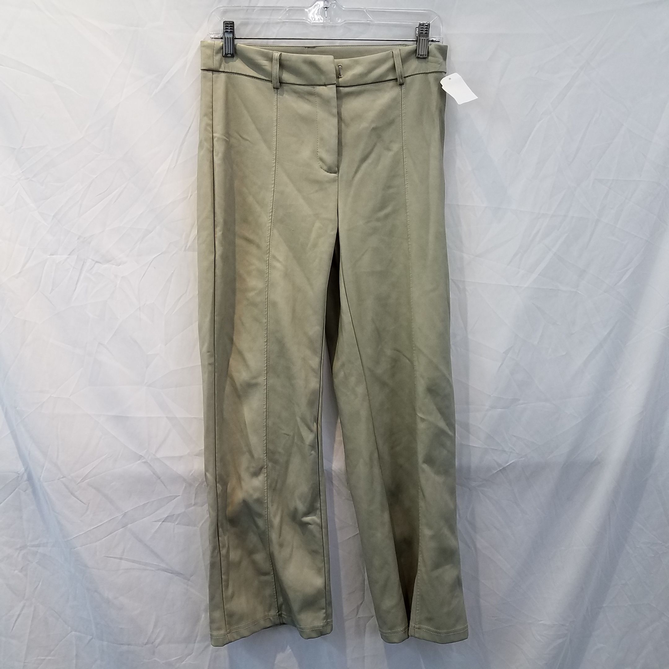 Faux Leather Pants With Zipper – MERIT ivy