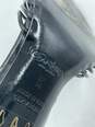 Vtg Yves Saint Laurent Black D'Orsay Pumps W 7.5 COA image number 7