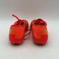 Adidas Mens Predator Edge.3 Orange Yellow Lace Up Cleats Shoes Size 7 image number 4