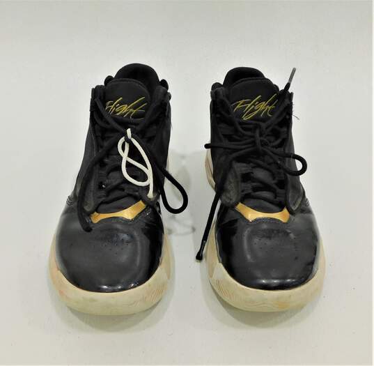 Jordan Max Aura 4 Black Gold Men's Shoes Size 8 image number 3