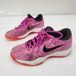 Nike Women's Air Zoom Cage 3 HC Fuchsia Tennis Shoes Size 8