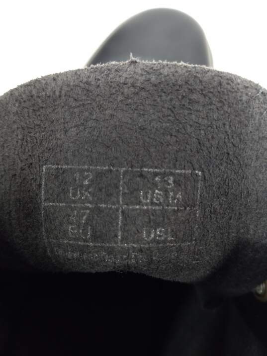 Doc Martens Men's Soft Black 8-Eye Lace Up Combat Boots Size 13 image number 6