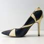 Rachel Roy Snakeskin Embossed Leather Multi Pump Heels Shoes Size 7.5 B image number 2