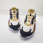 Nike Men's Air Max 270 React Metallic Gold Sneakers Size 9 image number 2