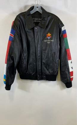 2002 Salt Lake Olympics Black Jacket - Size Medium