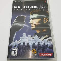 Metal Gear Solid Portable Ops Plus PSP Game Complete