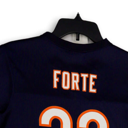 Buy the Womens Blue Chicago Bears Forte #22 Short Sleeve Football