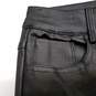NWT Womens Black Ada Coat Faux Leather 5 Pocket Stretch Skinny Jeans Size S image number 5