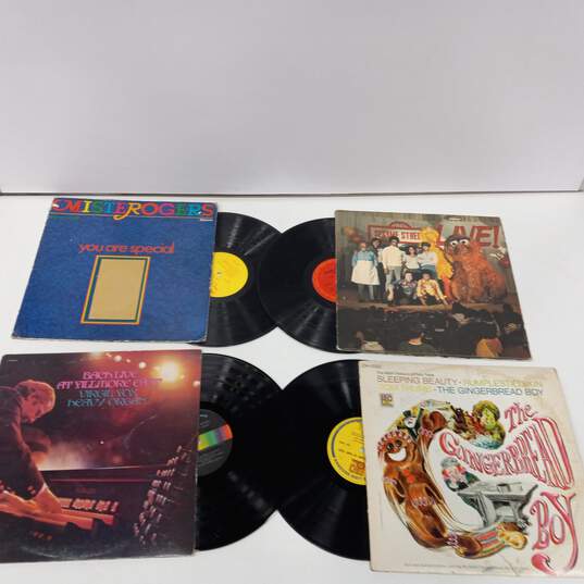 11PC Assorted Vinyl Music Record Bundle image number 3