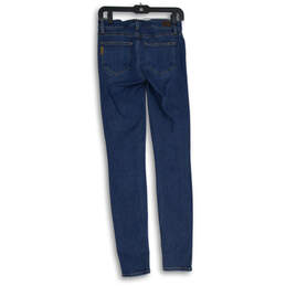 Womens Blue Denim Medium Wash 5-Pocket Design Skinny Leg Jeans Size 26 alternative image