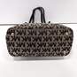 Michael Kors Monogram Pattern Tote Shoulder Handbag image number 3