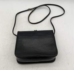 One World By Brighton Small Black Croc Embossed Leather Crossbody Bag alternative image