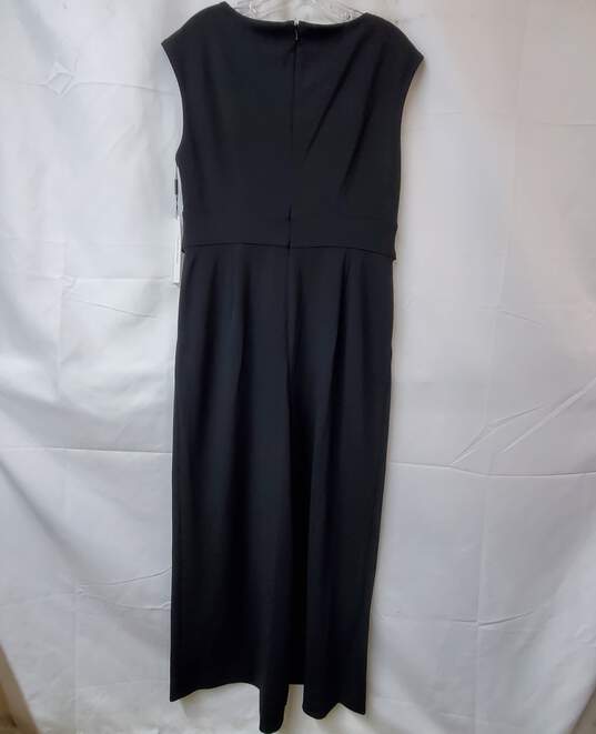 Calvin Klein Black Polyester Sleeveless Jumpsuit Dress Women's Sized 12 image number 2