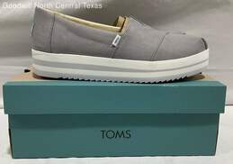 Tom’s Women’s Shoes - Wmn Alp Miform - Drizzle Grey Canvas - Flat Women 8.5 alternative image