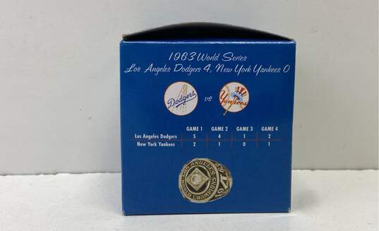 Los Angeles Dodgers 1963 World Series Replica Ring image number 3