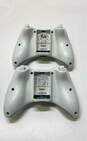 Microsoft Xbox 360 controller - Lot of 2, white image number 6