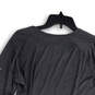 NWT Womens Gray Round Neck Long Sleeve Stretch Pullover T-Shirt Size XL image number 4
