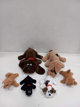 6pc Set of Assorted Dog & Cat Stuffed Animals