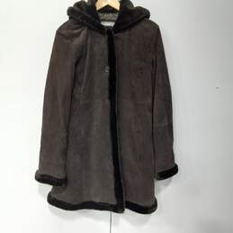Wilsons Leather Brown Coat Size M